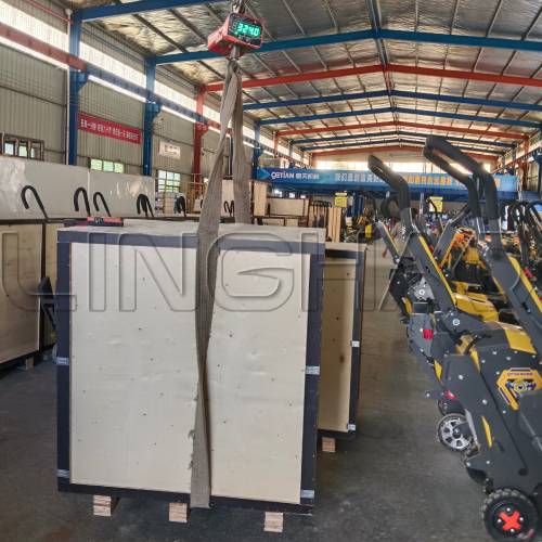Export-grade wooden crate packaging for machinery shipment